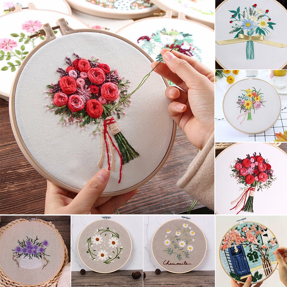 readystock-embroidery-kit-handmade-flower-pattern-starter-embroidery-handicraft-set-eagle