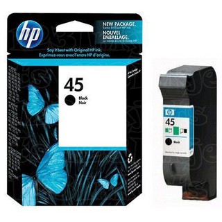 หมึกพิมพ์ อิงค์เจ็ท HP รุ่น HP45  BLACK ( Original ) สินค้า รวม VAT 7 % แล้ว