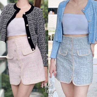กระโปรง รุ่น ELLES Tweed skirt New Collection 🧚🏻🤍