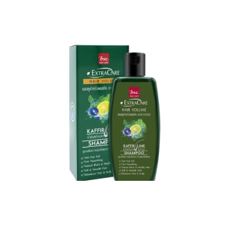 BSC EXTRA CARE HAIR VOLUME SHAMPOO สกัดจากมะกรูด อัญชัน สำหรับผมแห้งเสีย ขาดน้ำหนัก-ทุกสภาพผม 250 มล.