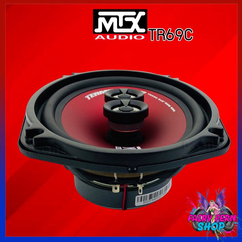 ลำโพงรถยนต์-mtx-รุ่นtr69c-new-model2022-รุ่นใหม่ดีไซด์หล้ำ-ทุ้มลงลึก-กลางดังชัด-แหลมใสไม่บาดหู-กำลังขับสูงสุด-320-วัตต์