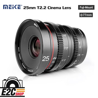 LENS MEIKE 25MM T2.2 FOR FUJI X-MOUNT MANUAL FOCUS CINEMA LENS