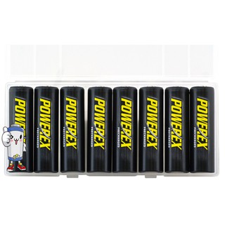 ถ่านชาร์จ Powerex Precharged AA 2600mAh แพ็ค 8 ก้อน