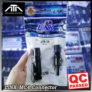 สินค้า MC4 LINK ขั้วต่อสายไฟโซล่าเซลล์ MC4 รุ่น CB-1002 connector MC4 สำเร็จรูป พร้อมใช้งาน