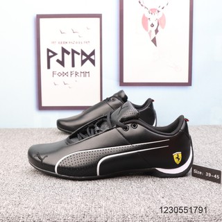 PUMA Ferrari creeper white & black fashion wild sneakers