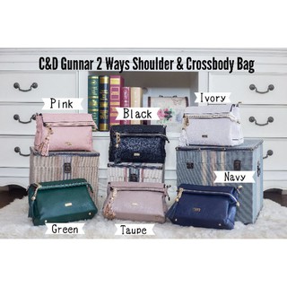 C&D รุ่น Gunnar 2 Ways Shoulder & Crossbody Bag