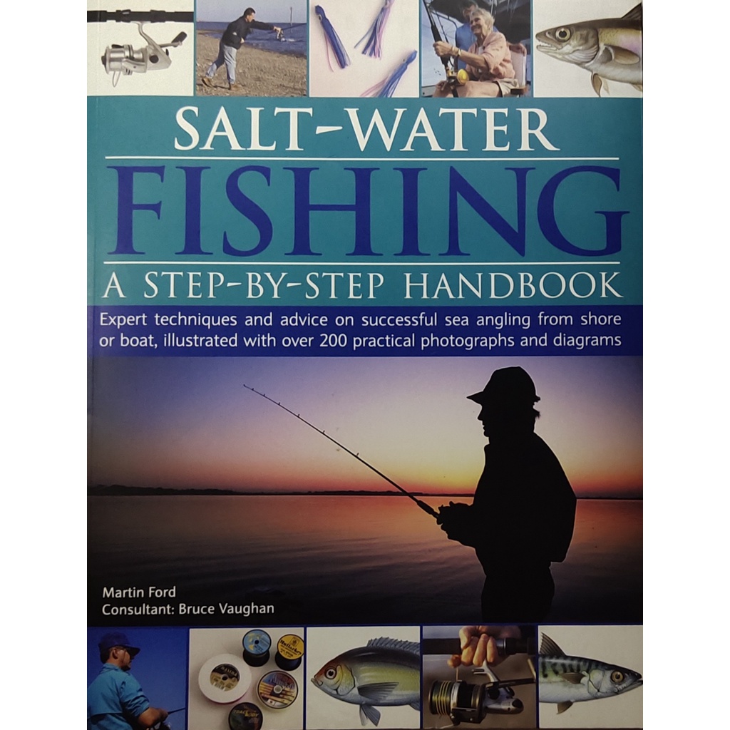 หนังสือ-สอนตกปลาทะเล-ภาษาอังกฤษ-salt-wather-fishing-a-step-by-step-handbook-64page