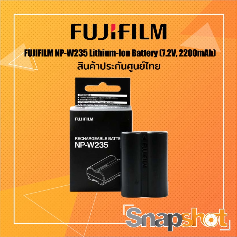 Battery Fuji NP-W235 Lithium-Ion Battery (7.2V, 2200mAh) สินค้าประกัน ...