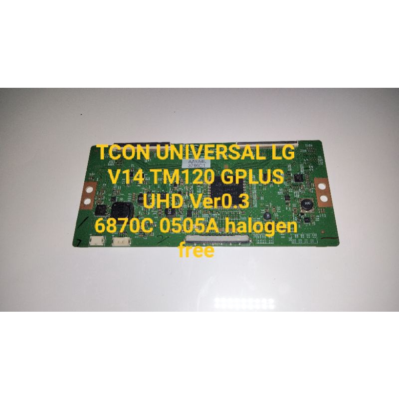Carte T-CON Pour TV LG 55UB820V/55UB850V - Réf 6870C-0502C V14 - Occasion Fonctionnelle