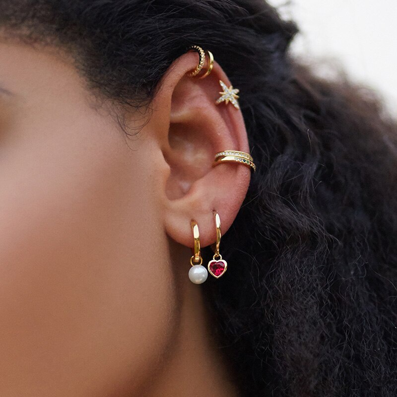 bamoer-1-piece-sterling-silver-925-earrings-golden-series-hypoallergenic-fashion-jewelry-for-women-amp-girls-gifts-sce1148