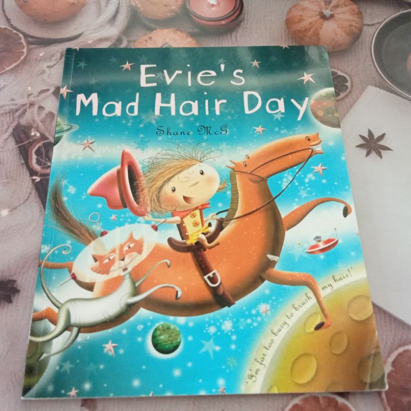 หนังสือปกอ่อน-evies-mad-hair-day-มือสอง