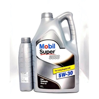 Mobil Super 3000 5W-30 6+1ลิตร น้ำมันเครื่องยนต์ดีเซล car-lubricants-solvents T9