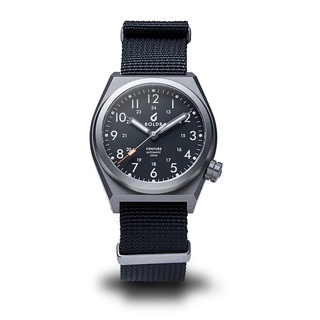 นาฬิกา Boldr Venture Carbon Black (รุ่น Basic ใส่ง่าย ตัวเรือนไทเทเนียม หน้าปัดดำ)