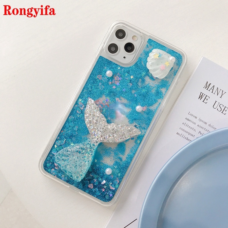Uposao Cover Galaxy S20 Plus Con Glitter E Stelle: Morbida, Trasparente E Super Brillante! (Nero)