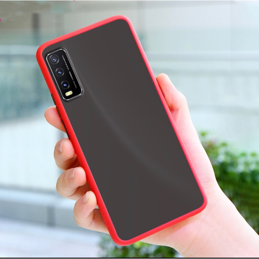 ส่งจากไทย-case-huawei-y7a-เคสกันกระแทก-ปุ่มสีผิวด้าน-ขอบนิ่มหลังแข็ง-เคสโทรศัพท์-huawei-y7a-พร้อมส่ง
