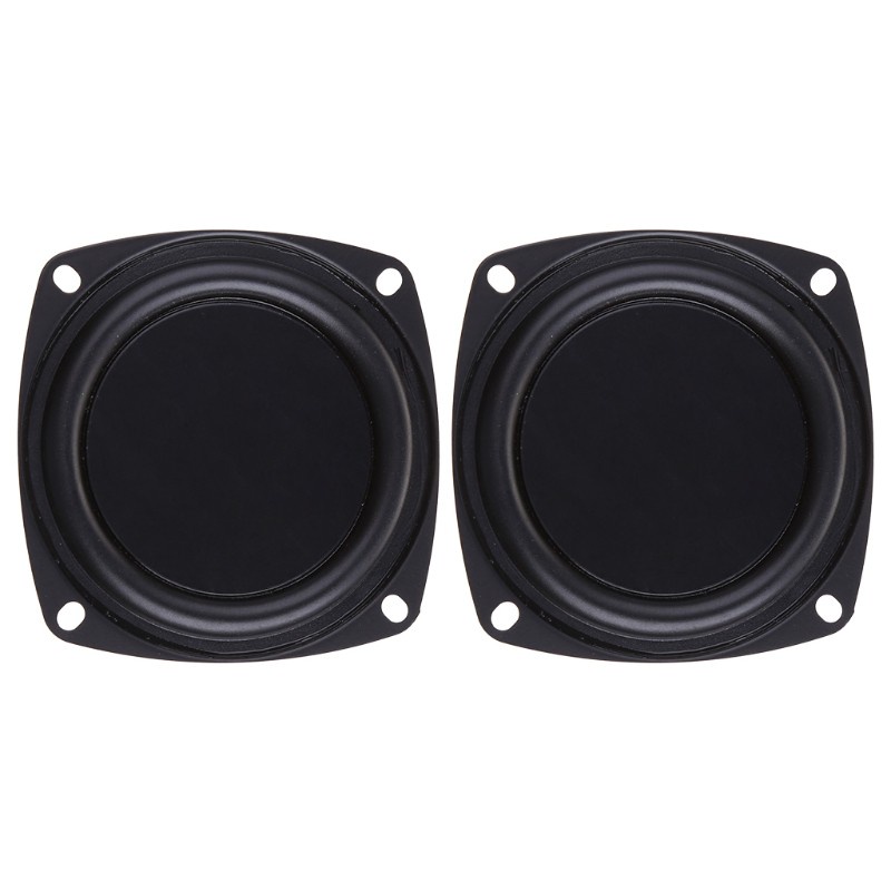 ภาพหน้าปกสินค้าLucky* แผ่นลําโพง Woofer Radiator Bass Passive 3" ความถี่ต่ํา 2 ชิ้นสําหรับไดอะแฟรมลําโพง Diy