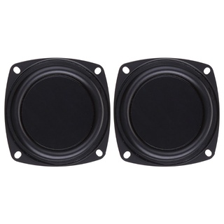 ภาพขนาดย่อของสินค้าLucky* แผ่นลําโพง Woofer Radiator Bass Passive 3" ความถี่ต่ํา 2 ชิ้นสําหรับไดอะแฟรมลําโพง Diy