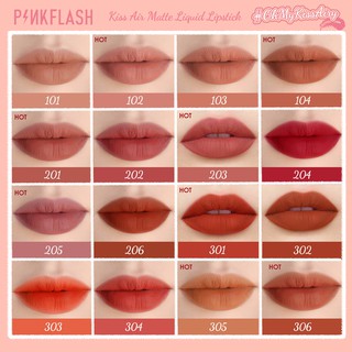 ภาพขนาดย่อของภาพหน้าปกสินค้าPinkflash Ohmykisssairy ลิปสติก เนื้อแมตต์ กันน้ำ จากร้าน focallure.th บน Shopee ภาพที่ 5