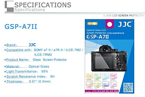 ภาพหน้าปกสินค้าJJC Anti-Scratch กระจกนิรภัยป้องกันหน้าจอสำหรับ Sony ZV-1 ZV1 A7RIV A7RIII A7III A7RII A7SII A7II A9II A9 A7R4 A7R3 A7R2 A7M3 A7M2 A7S2 A9M2 ดิจิตอลกล้อง จากร้าน ldshop.th บน Shopee