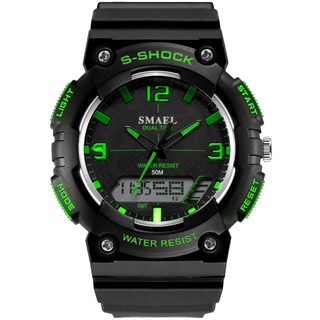 The Movement Trend Of Men Fashion Watch Students Watch Electronic Watch Male Military Style Table Fashion Casual SMAEL 1
