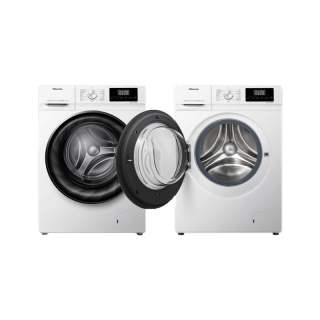 โปรโมชั่น : Hisense เครื่องซักผ้าฝาหน้า สีขาว รุ่น WFQY8014EVJM ความจุ 8 กก. New ไม่มีบริการติดตั้ง