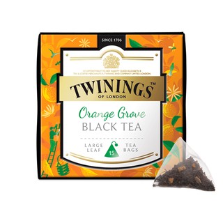 [แยกซอง/ยกกล่อง] ทไวนิงส์ Twinings ORANGE GROVE BLACK TEA