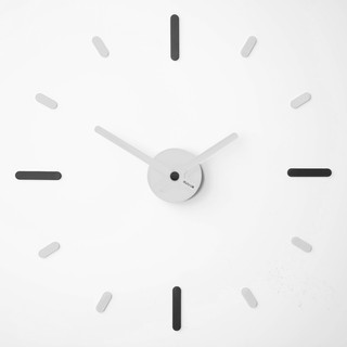 On-Time V2m สีขาวดำ ขนาด 56 cm. นาฬิกาไม่เจาะผนัง นาฬิกาแขวนผนัง ปี 2021