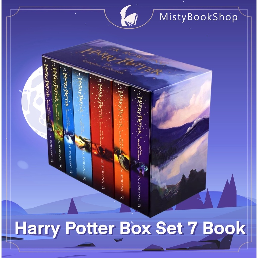 [พรี 915วัน] Harry Potter Box set /หนังสือแฮร์รี่พอตเตอร์ภาษาอังกฤษ