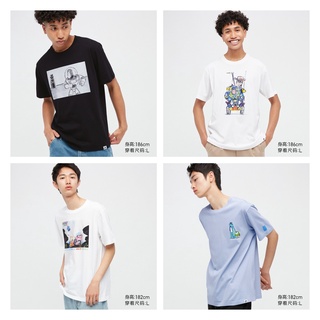 ราคาต่ำสุด!!Uniqlo UT เสื้อยืดแขนสั้น พิมพ์ลายแอนิเมชั่น Pixar สําหรับผู้ชาย และผู้หญิง 451864S-3XL