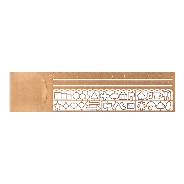 ภาพหน้าปกสินค้าMIDORI Clip Ruler Copper (D42230006) / คลิปไม้บรรทัด สีทองแดง แบรนด์ MIDORI จากประเทศญี่ปุ่น จากร้าน lamuneshop บน Shopee
