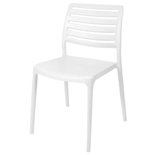 โต๊ะ เก้าอี้ เก้าอี้พลาสติก PIONEER PNG9171 สีขาว เฟอร์นิเจอร์นอกบ้าน สวน อุปกรณ์ตกแต่ง PLASTIC CHAIR PIONEER PNG9171 WH