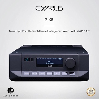 CYRUS i7-XR : New High End State-of-the-Art Integrated Amp. With QXR DAC