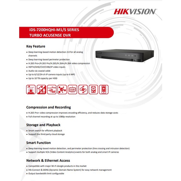 hikvision-ชุดกล้องวงจรปิด-2mp-รุ่น-ds-2ce16d0t-itf-3-6-8-dvr-รุ่น-ids-7208hqhi-m1-s-1-ชุดอุปกรณ์