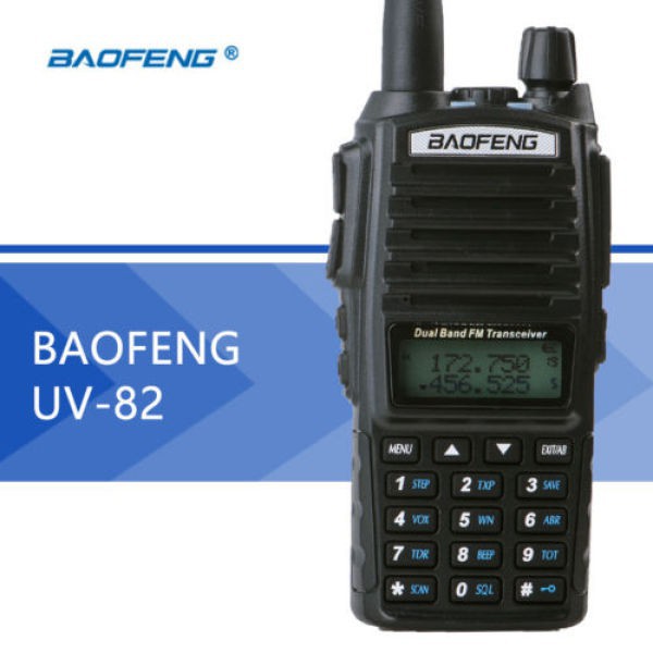 uv-82-dual-band-อุปกรณ์รับส่งสัญญาณวิทยุ-136-174-mhz-vhf-amp-400-520-mhz-uhf-สีดํา