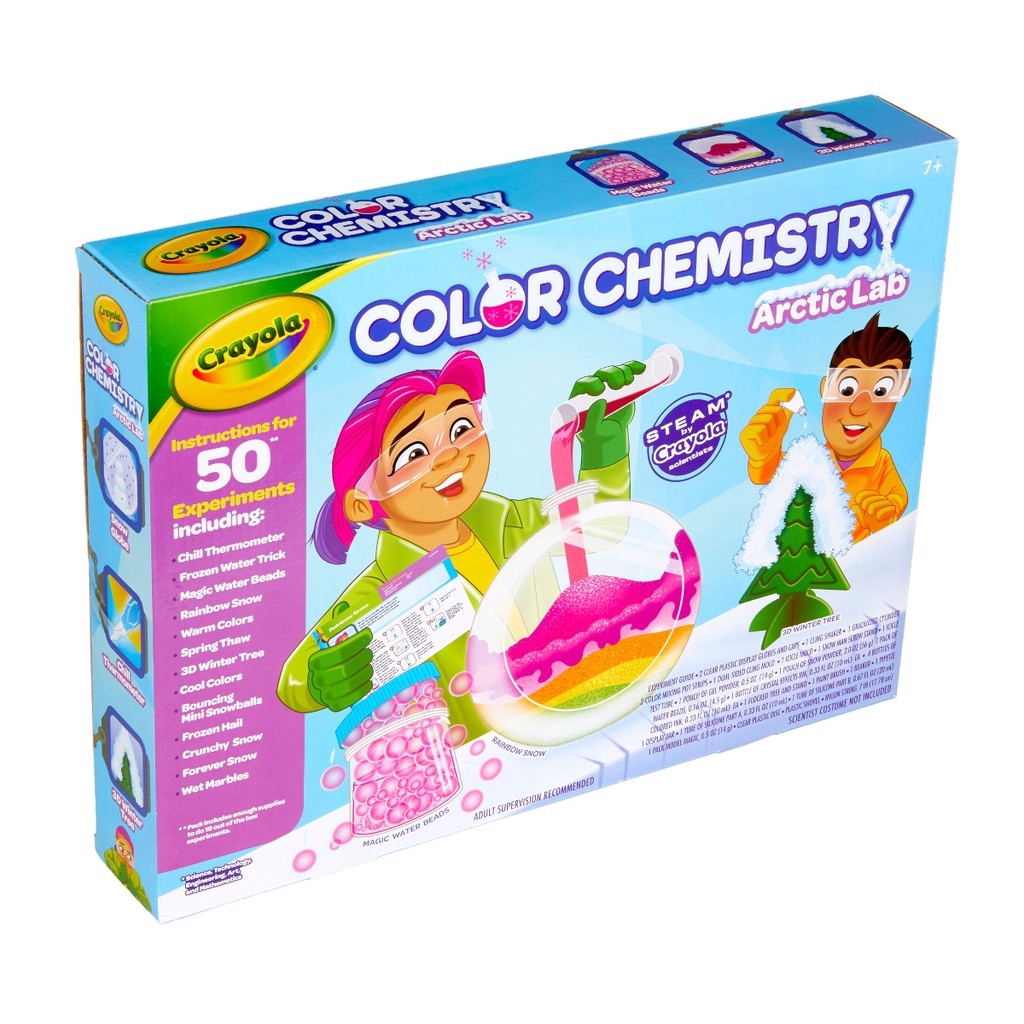 crayola-color-chemistry-arctic-lab-ชุดสีทดลองเคมีขั้วโลกเหนือ