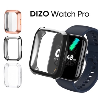 Realme DIZO Watch Pro เคส TPU นิ่ม เต็มรูปแบบ ป้องกัน เคส กันชน ฟิล์มกันรอยหน้าจอ