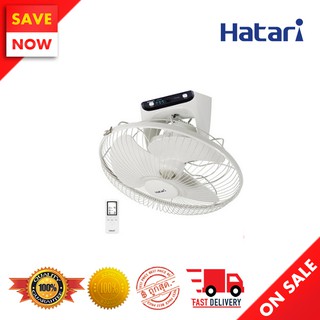 สินค้า ⚡️ Best Sale ⚡️ HATARI พัดลมโคจร 18\"(รีโมท) รุ่น HT-C18R1(S)