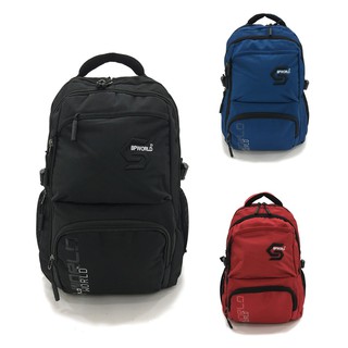 สินค้า BP WORLD กระเป๋าเป้ รุ่น PN987 มีให้เลือก 3สี ดำ,แดง,น้ำเงิน