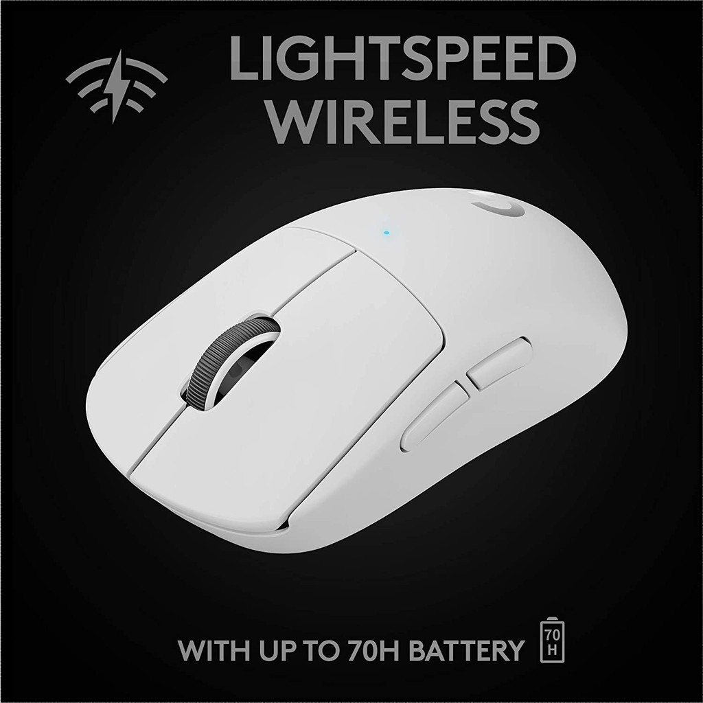 ภาพสินค้าLogitech G PRO X Superlight Gaming Wireless Mouse (White) เม้าส์เล่นเกมไร้สาย ประกันศูนย์ 2ปี จากร้าน eexpress.co.th บน Shopee ภาพที่ 6