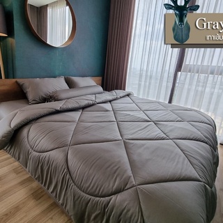 ภาพหน้าปกสินค้าชุดผ้าปูที่นอนโรงแรม (Luxury Bedding) \"Gray Loft\" Collection (แบบรวมผ้านวม) ที่เกี่ยวข้อง