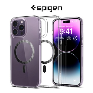 Spigen iPhone 14 Pro เคส 6.1 นิ้ว Ultra Hybrid MagFit เคสแม่เหล็ก เคสป้องกัน