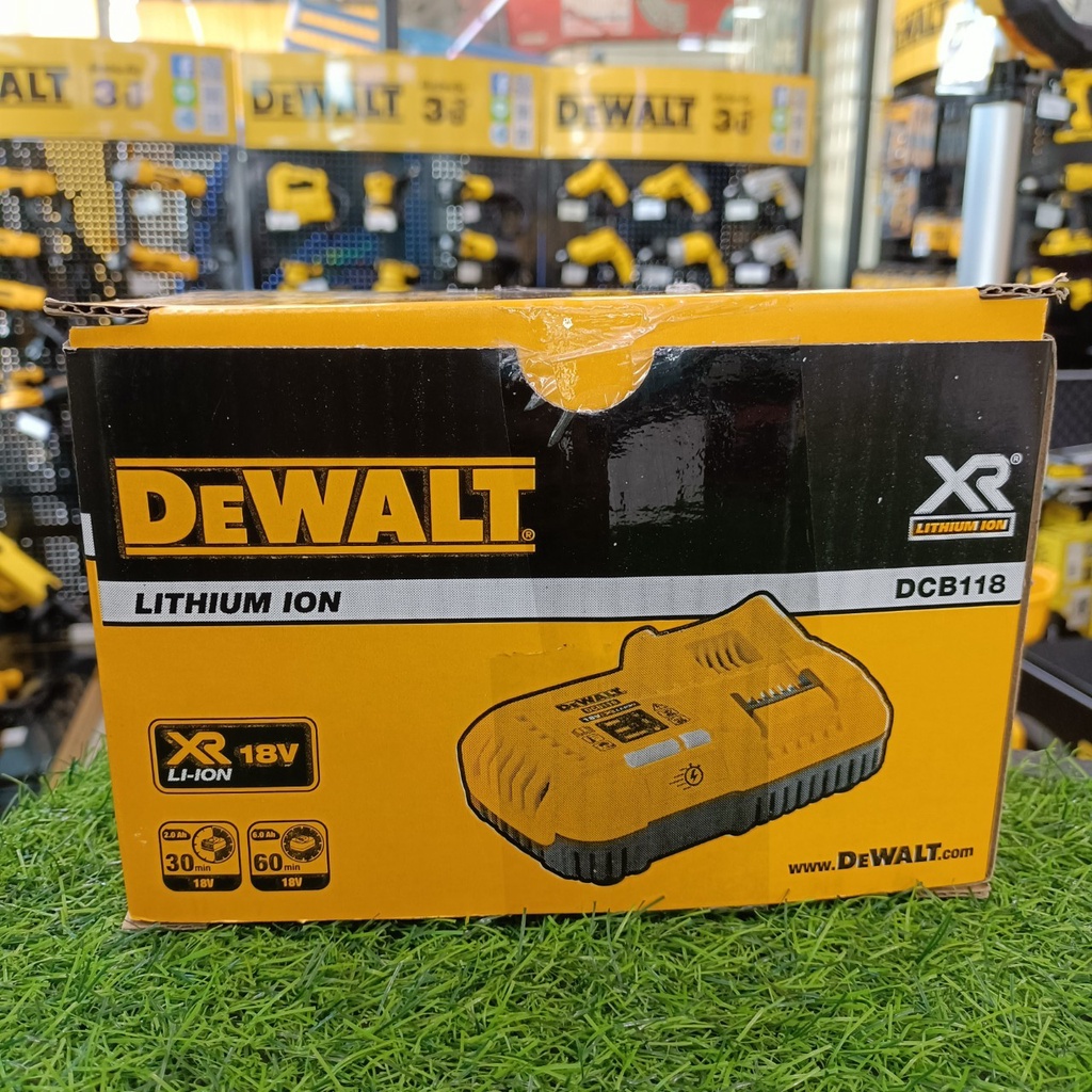 dewalt-แท่นชาร์ท-10-8v-18v-dcb118