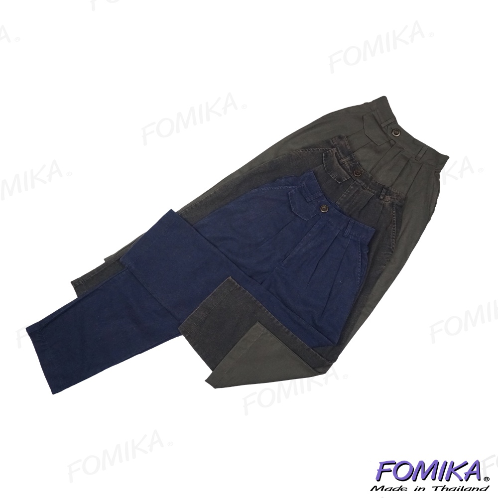 fomika-l9-กางเกงขายาวทรงลุง-กางเกงขายาววินเทจ