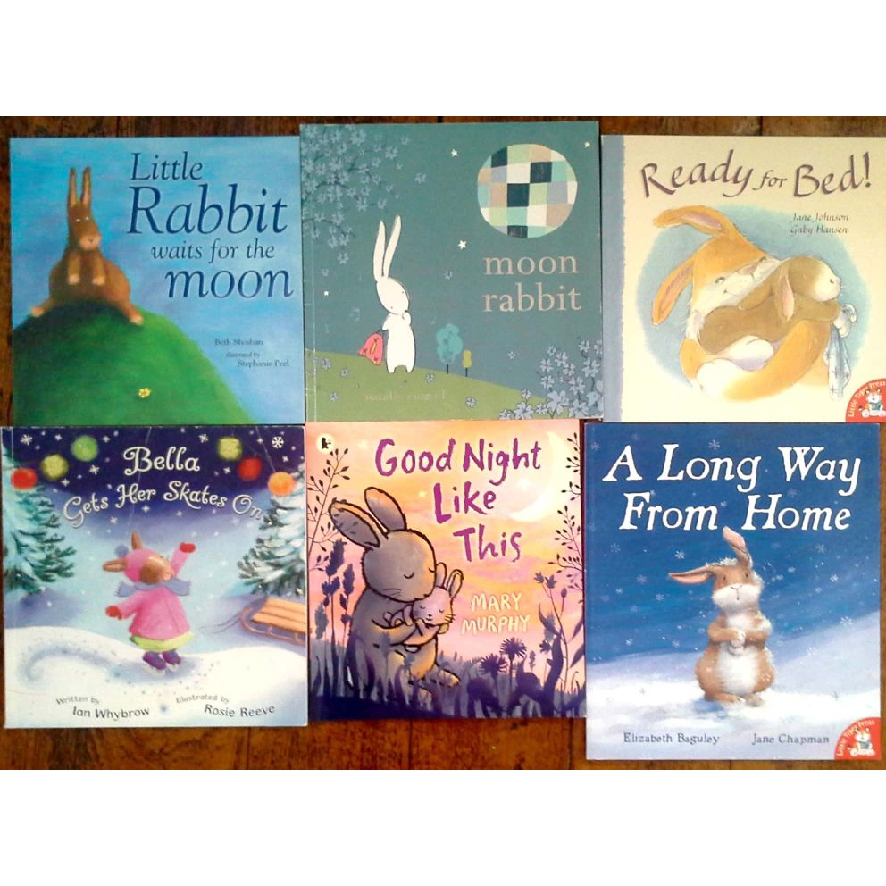Picture Books - rabbit set 1 หนังสือมือสอง ปกอ่อน นิทาน | Shopee Thailand