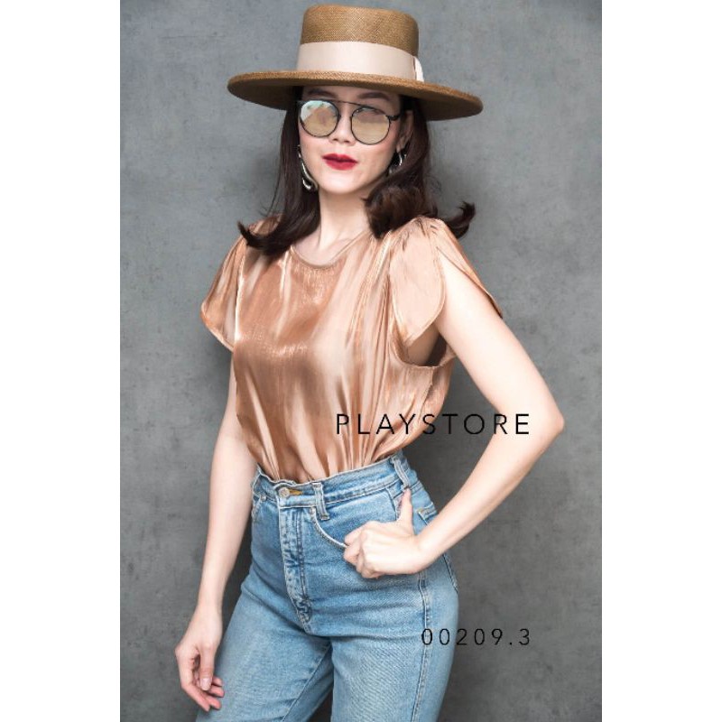 ป้าย-mirrorsister-00209-3-เสื้อทรงเก๋-แขนแต่งผ่าแหวกเหมือนกลีบดอกไม้