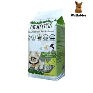 ภาพหน้าปกสินค้าFRESH PADS แผ่นรองฉี่สุนัข กลิ่นหญ้าหอม ขนาด 45x60 cm (50แผ่น) ที่เกี่ยวข้อง