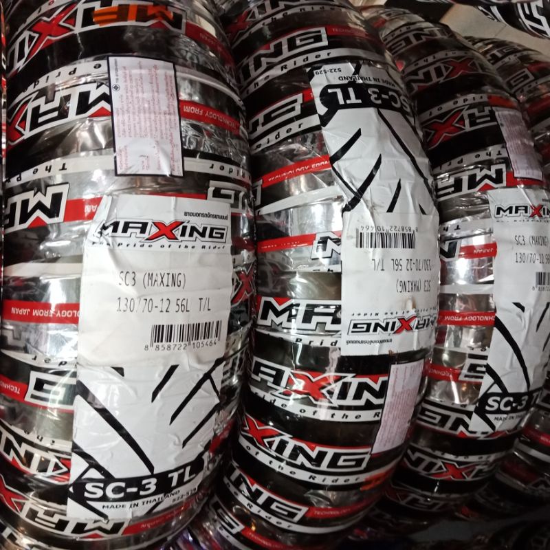 Pneumatico Per Scooter MITAS TF SC 130/70-12 56L TL, Aderenza Ottima Su Bagnato E Freddo