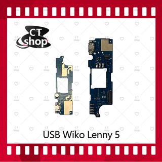 สำหรับ Wiko Lenny 5/Wiko W K400 อะไหล่สายแพรตูดชาร์จ แพรก้นชาร์จ Charging Connector Port Flex Cable（ได้1ชิ้นค่ะ) CT Shop