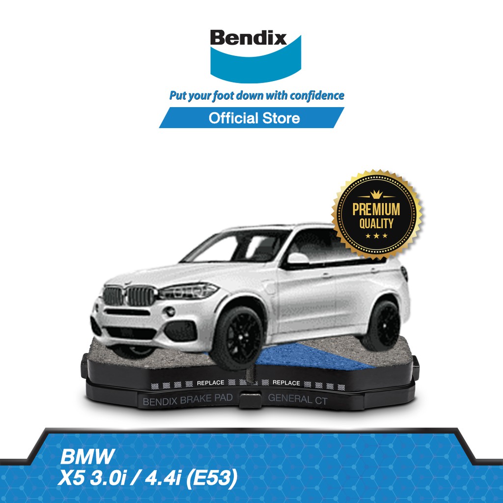 bendix-ผ้าเบรค-bmw-series-x-x5-3-0i-4-4i-e53-ปี-2002-06-ดิสเบรคหน้า-ดิสเบรคหลัง-db1409-db1397