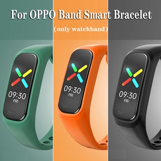 ภาพขนาดย่อของสินค้าสายรัดข้อมือซิลิโคนสําหรับ Oppo Band